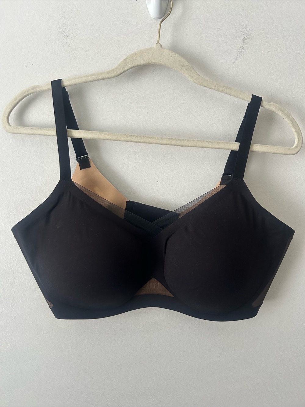 Honeylove Liftwear crossover contour wireless bra XL - Picture 3 of 5
